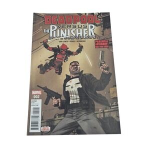 Marvel Deadpool Versus The Punisher Comic‎ Book Issue 002 Collectible